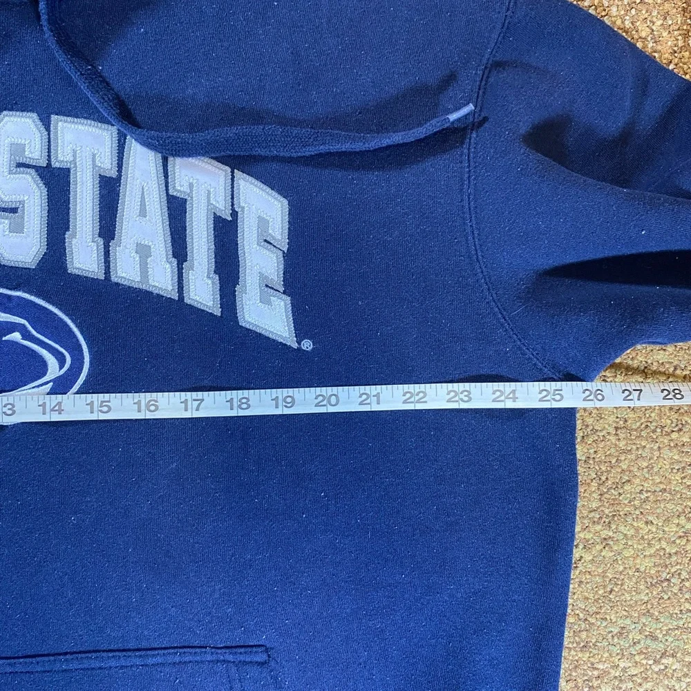 Vintage y2k Penn State hoodie with a distressed look - Picture 8 of 9